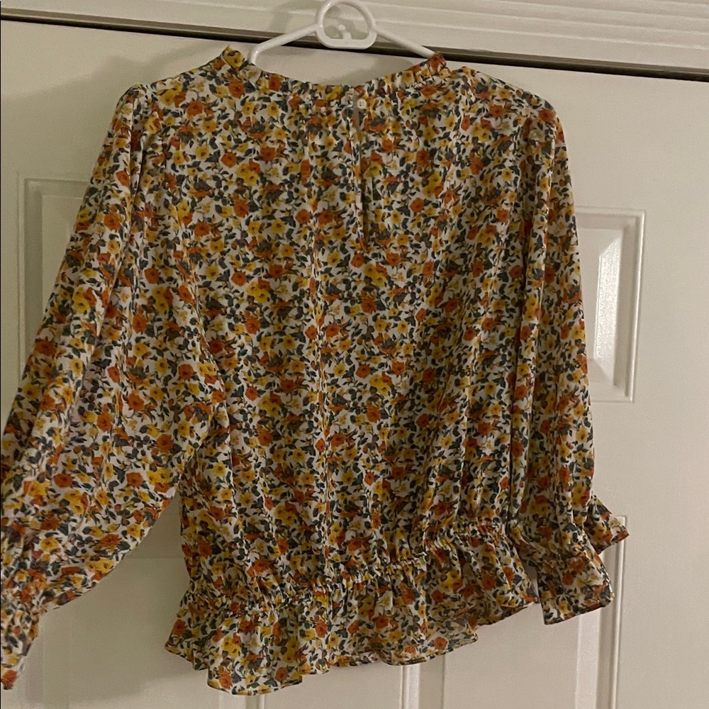 Collective Concepts Multicolor Floral Blouse